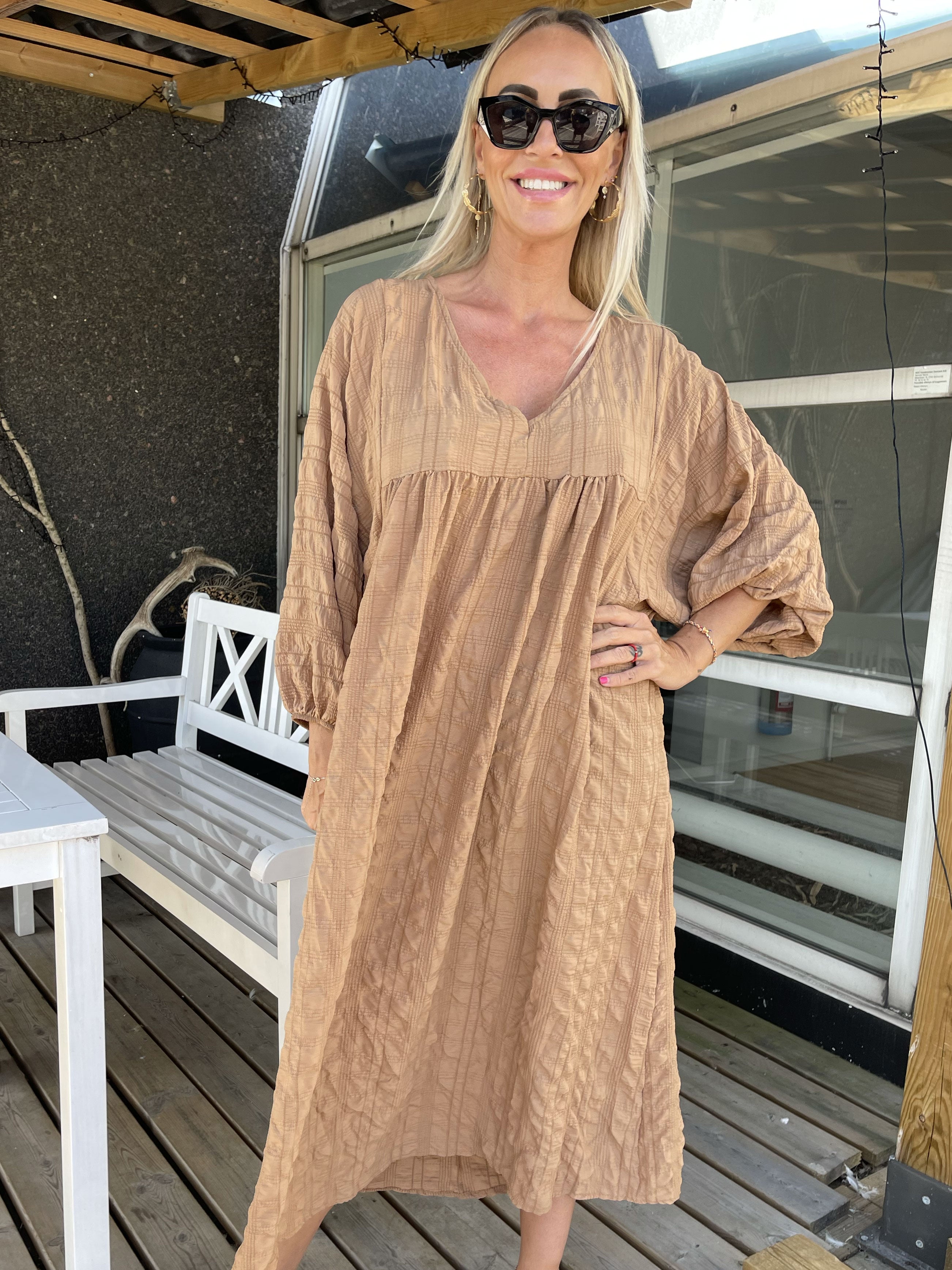 My - Lang kjole i babydollfacon